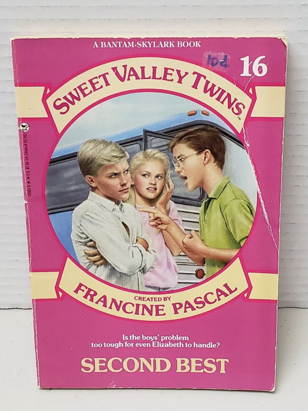 Sweet Valley Twins Book #16 Second Best
